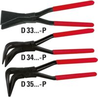 Falzzange, PVC-beschichtete Griffe