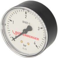ROTHENBERGER ERSATZMANOMETER R1/4" FUERUNIVERSAL GASLEITUNGSPRUEF- - 61012