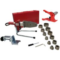 ROTHENBERGER Industrial Muffenschweißgerät 800 W inkl. Kunststoff-Rohrschere Ø 42 mm im Koffer - 36062