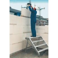 Maurertreppe Tritthhe 0,23 m Stufen-L1,15xB0,19m 29 kg Aluminium