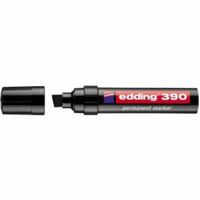 edding Permanentmarker 390 4-390001 4-12mm Keilspitze nachfüllbar sw