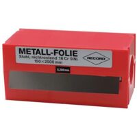 Metallfolie D.0,200mm VA 1.4301 L.2500mm B.150mm - 858847