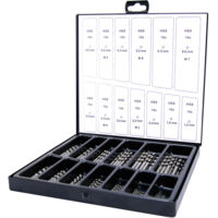 RUKO A214195 HSS Metall-Spiralbohrer-Set geschliffen DIN 338 1 Set