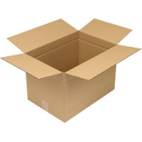 Faltkarton 1-wellig Höhenrillung Maße 350x230x160mm C4 Qualität 1.20 C braun braun