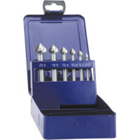 Eventus by Exact 05540 Kegelsenker-Set 6teilig 6.3 mm, 8.3 mm, 10.4 mm, 12.4 mm, 16.5 mm, 20.5 mm H