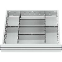WS24 Schubladeneinteilung Metalleinteilung BLH 200-300 mm Innenmaß 500 x 450 mm - WS24-100182