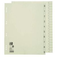 Oxford Trennblatt 400004663 DIN A4 230g Karton chamois 100 St./Pack.