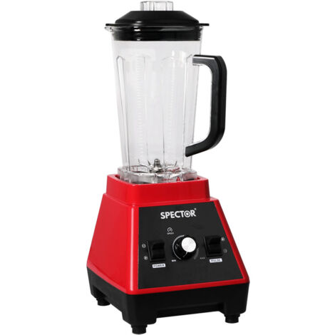 Spector 2L Commercial Blender Mixer Food Processor Juicer Smoothie Ice Crush Red (1/5)