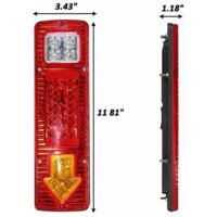 Fanale Posteriore LED TOTMOX Per Camion - 19 LED Multifunzione 12V - Foto 9