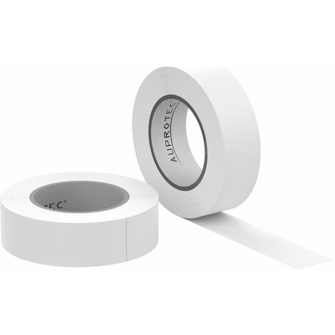 PVC-Isolierband, Dicke 0,13 mm, 25 mm x 25 m. Weiß