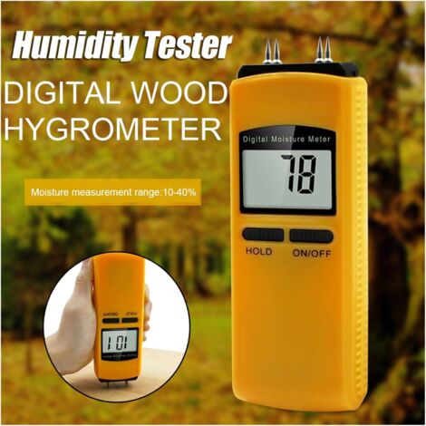 Digitales Feuchtigkeitsmessgerät Digitales Holzfeuchtemessgerät, Holzfeuchtigkeitsdetektor, Alarmfunktion, Feuchtigkeitstester, berührungsloser Hygrometer-Detektor mit großem LCD-Bildschirm Digitales Feuchtigkeitsmessgerät Digitales Holzfeuchtemessgerät, Holzfeuchtigkeitsdetektor, Alarmfunktion, Feuchtigkeitstester, berührungsloser Hygrometer-Detektor mit großem LCD-Bildschirm