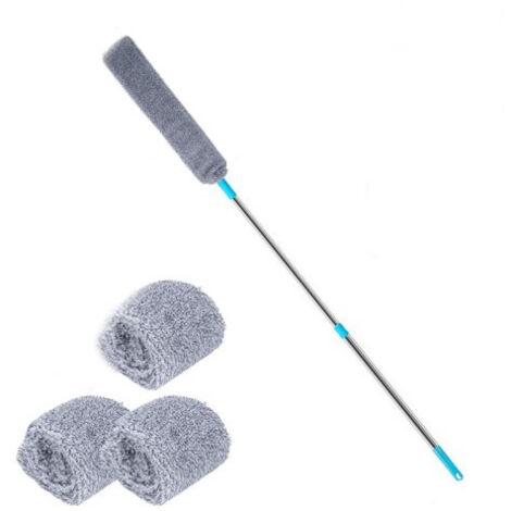 LEEQ Mikrofasertuch-Bezug – 2 Stück, Waschbar, Für Staubwedel, Staubbürsten-Reinigung