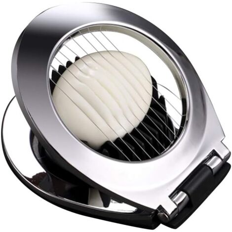 3-in-1 Eierschneider Edelstahl - Multifunktions-Schneider Für Küche