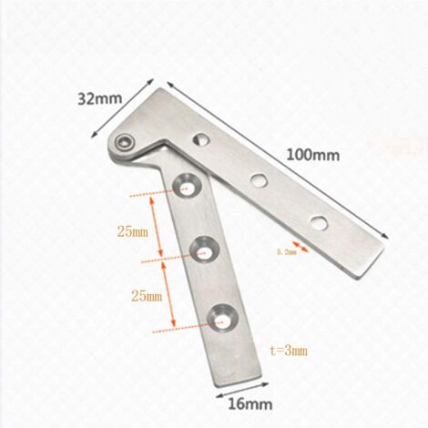 NovelBee Bimini-Drehscharniere Aus Edelstahl 316 – 4 Stück Mit Schnellspanner Für Boote