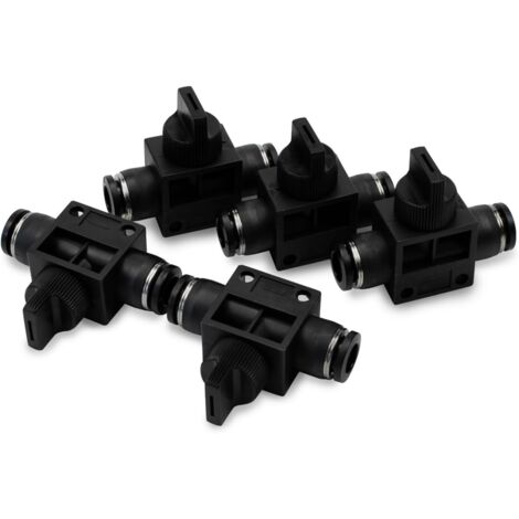 Wandflansch-Abdeckmanschetten 4 Stück Schwarz - Rohrmanschetten Für Heizkörper & Sanitär