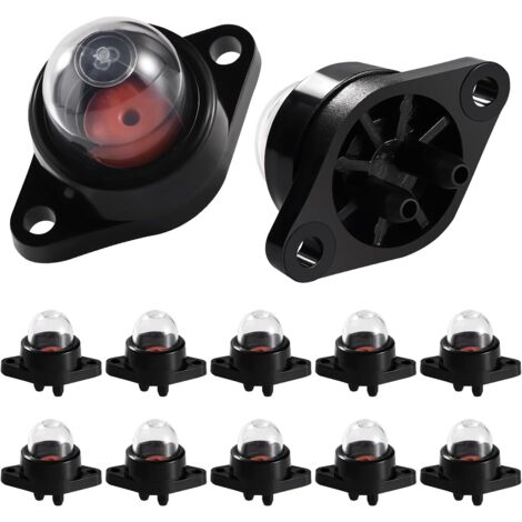 Lasuroa Primerpumpen Set - 2 Pumpen + 8 Ersatzbirnen Für 2-Takt Motoren