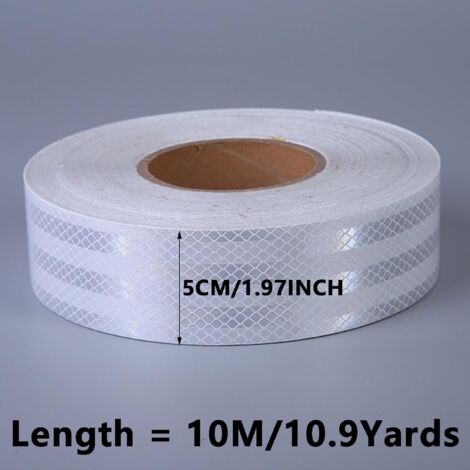 4 Rolle Reflektorband Klebeband, Selbstklebende Sicherheit 4 Rolle Reflektorband Klebeband, Selbstklebende Sicherheit