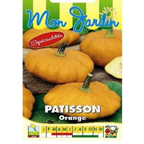 Patisson orange le sachet de 8 10 graines (1g) (1/2)