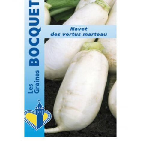 Navet 'Des Vertus Marteau' le sachet de 2000 graines (5g) (1/2)