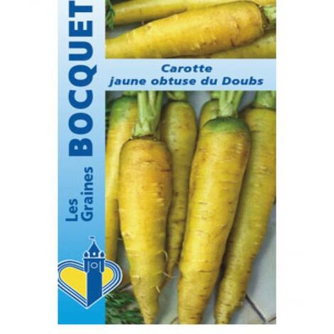 Carotte 'Jaune obtuse du Doubs' le sachet de 18000 graines (25g) (1/2)