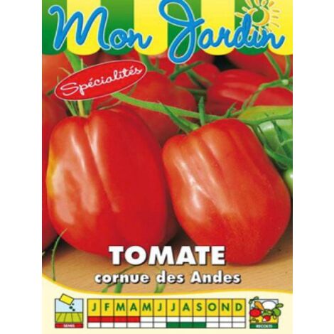Tomate Cornue des Andes Marque Promesse de Fleurs (1/2)