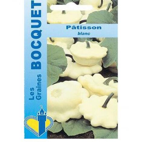 Patisson blanc le sachet de 8 10 graines (1g) (1/2)