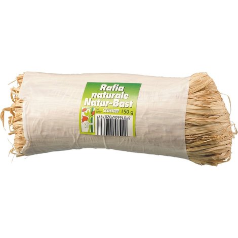 Rafia naturale in bobina da 50 gr