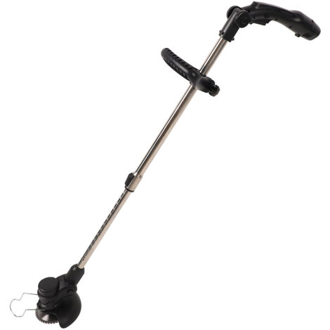 Cortadora de hilo de 12V, cortadora de malezas inalámbrica, batería de 2000mAh, altura ajustable, enchufe de 100-240V UE