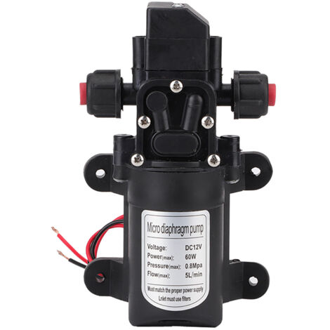 Wasserpumpe, extrem leise DC 12 V 60 W Hochdruck-Transferpumpe, elektrischer Sumpf, tragbar für die Reinigung von Fahrzeugmodifikationen (1/5)