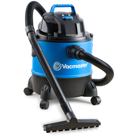 Vacmaster – Aspirateur eau et poussière 1250W VQ1220PF – 20L – Dépression 18Kpa – Fonction soufflerie pour chantiers humides