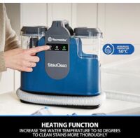 Nettoyeur Vapeur Shampouineuse Canapé - 450W Produit Nettoyant Détacheur Nettoyeurs Tapis Voiture Aspirateur Injecteur Extracteur Pour Moquettes Matelas Tissu Intérieur Voiture