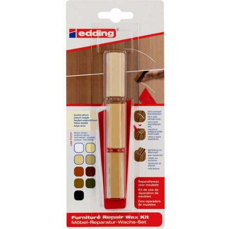 Edding 9033611 Cire de réparation de meubles kit 8901 (1/2)