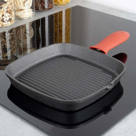 Padella In Ghisa Skeppshult 24 Cm - Con Manico In Legno, Bordo Inclinato, Ideale Per Carne E Verdure - 2