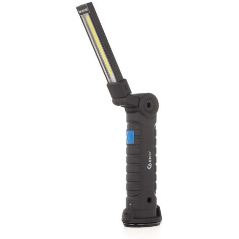 Lampada Da Officina LED COB Pieghevole Portatile 1200mAh Con 5 Funzioni Luce 200 Lumen Per Tecnici (1/5)