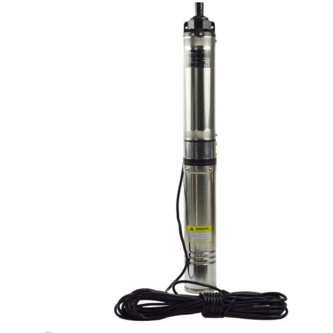 Bomba sumergible 1,1 kW para pozos y depósitos (1/3)