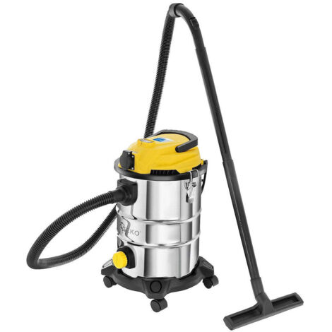 Geko Aspirador profesional inoxidable 1800W 25 litros (1/5)