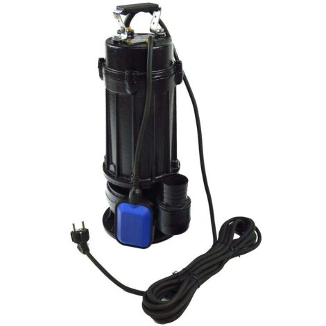 Bomba De Aguas Residuales 750W Con Triturador De Cobre Y Interruptor De Flotador (1/5)