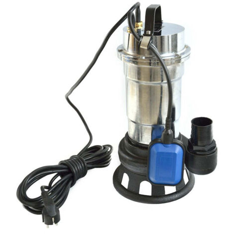 Bomba WQD 550W Para Aguas Sucias Con Triturador En Níquel Y Flotador (1/5)