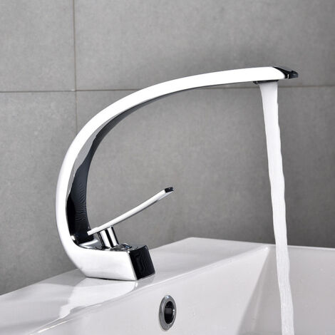 Rubinetto per bagno, miscelatore per lavabo, rubinetto per acqua calda e fredda per WC o WC per gli ospiti (1/5)