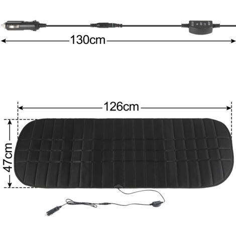 12V 100W Silikon Heizkissen 28x28cm - Thermostat Für Lebensmittel Warmhaltung