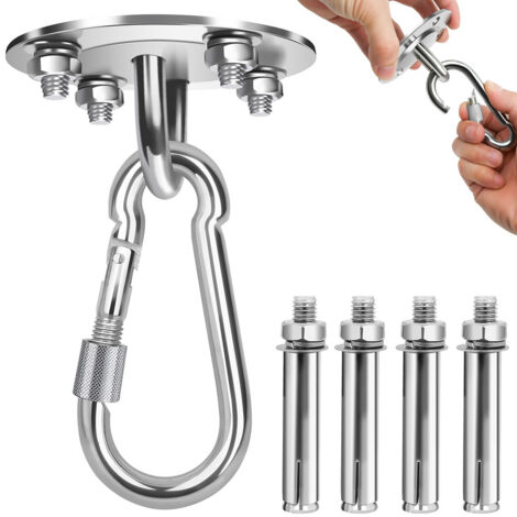 Cintura Powerlifting Gancio Da Soffitto In Acciaio Inox