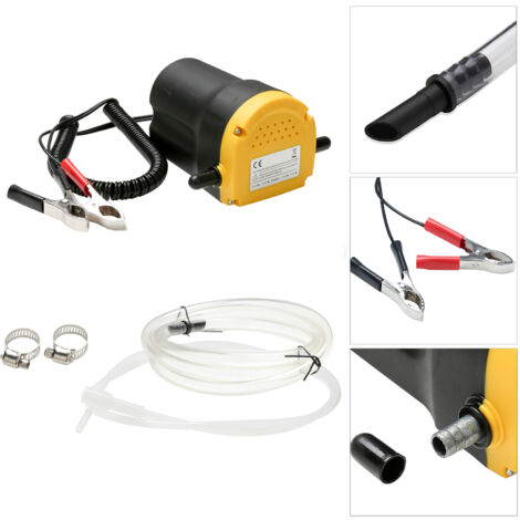 YASTA Pompa Cambio Olio Elettrica Pompa Di Aspirazione Estrazione Liquidi Motore Auto - Foto 5