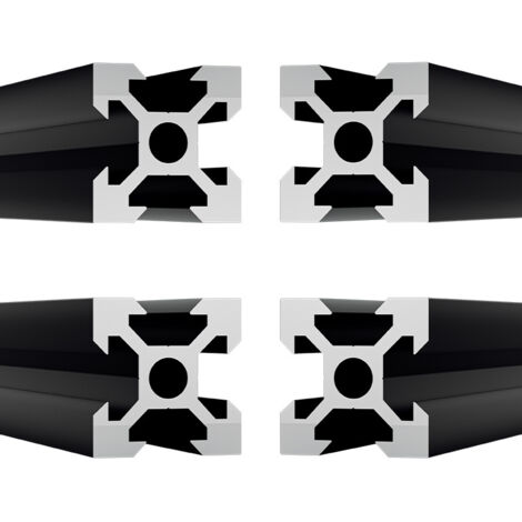 Profilo In Alluminio 20 X 60 Mm, Tipo I, Scanalatura 5, Lunghezza Standard - Foto 7