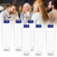 Filtro Acqua Carbone Attivo Per Macchine Caffè DeLonghi - Set 6 Pezzi, Addolcitore DLSC002 - Foto 12