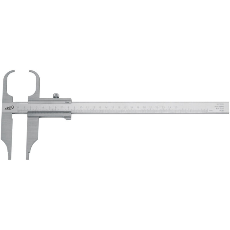 Oudtinz Messschieber Aus Edelstahl, Gehärtet Und Verchromt – 200 Mm X 0,02 Mm, Nicht-digital, Professionell