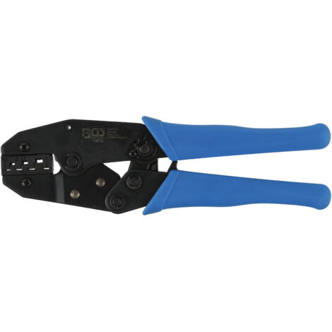 BGS Kabelschuhzange mit Ratschenfunktion für unisolierte Kabelschuhe 0,5 - 6 mm² (1/4)
