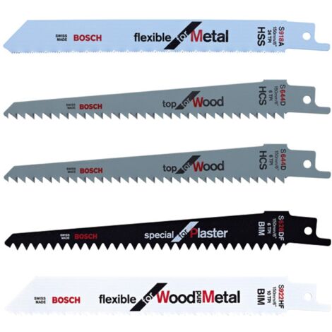 Bosch Messer-Set Systemzubehör 5 Stück - F016800307