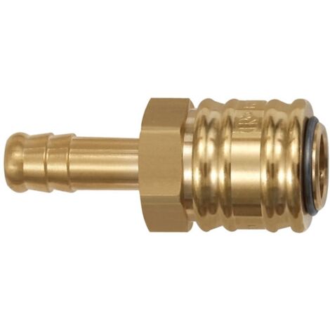 RIEGLER Schnellverschlusskupplung Messing NW 2,7 - G 1/8 AG Für Pneumatik