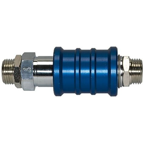 Riegler Hand-Schiebeventil, G 1/4 AG, SW 17, PN max. 10 bar (1/4)