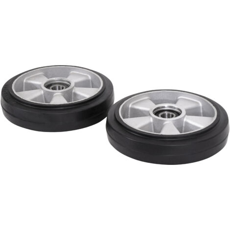 STIER Lenkräder-Set Aus Nylon | Für Hubwagen & Transportgeräte | Einfacher Radwechsel